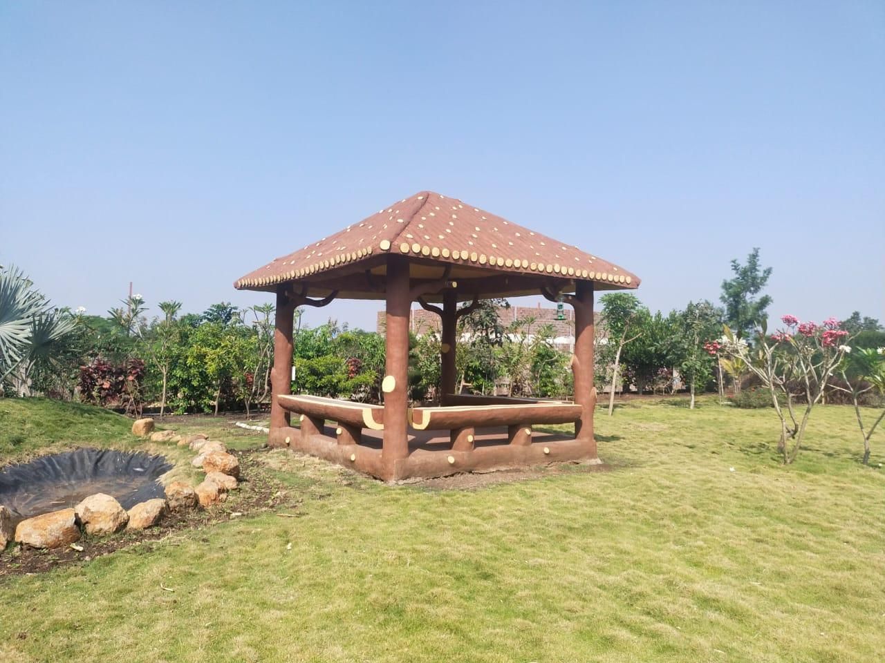 GreenWoods Colony, Rau — landscaping by Choudhary Garden Services