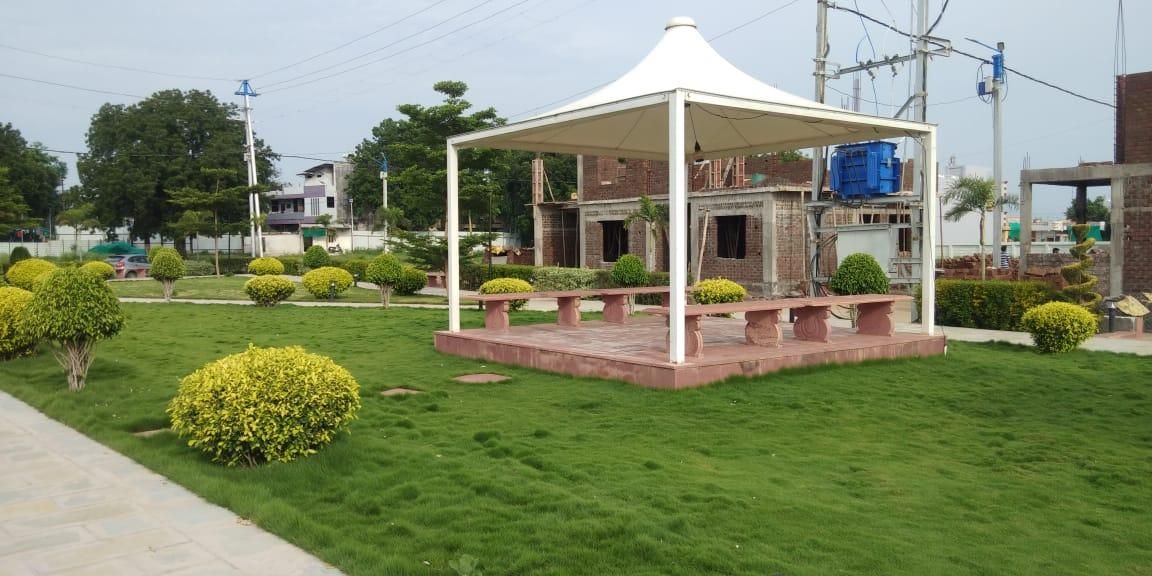 GreenWoods Colony, Rau — landscaping by Choudhary Garden Services